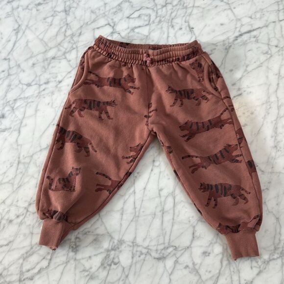 Zara Toddler Sweatsuit Tiger Set Sz 4/5 - Picture 4 of 7